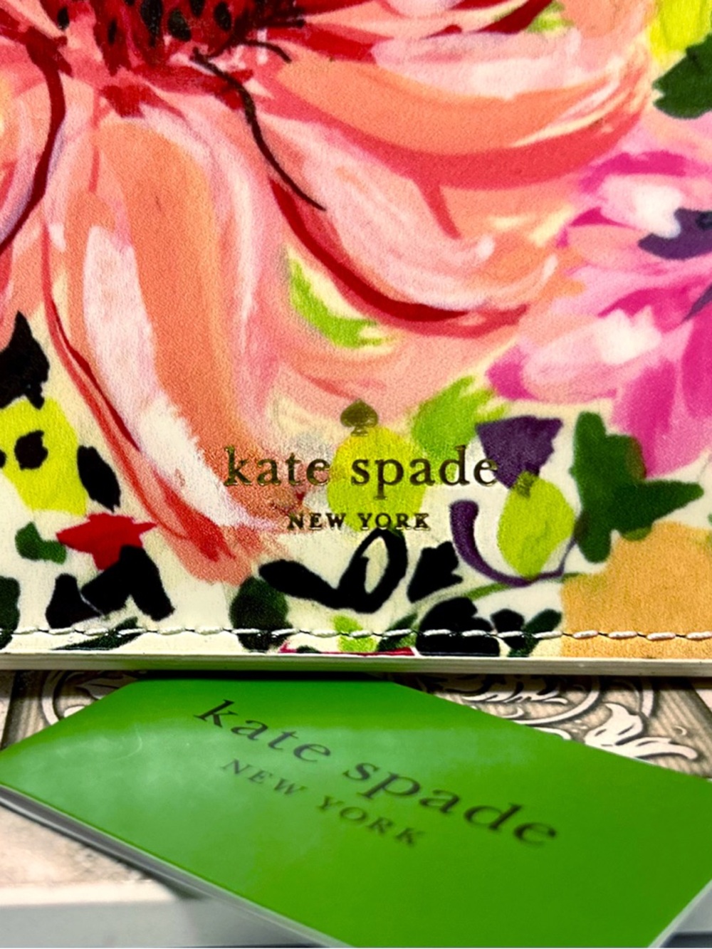 Kate Spade Colorful Floral Pouch/travel bag/Cosmetic. - Picture 8 of 11